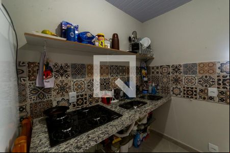 Cozinha de kitnet/studio à venda com 1 quarto, 22m² em Santa Cruz, Belo Horizonte