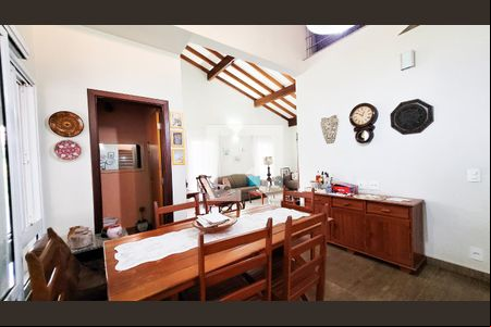 Sala de casa de condomínio à venda com 5 quartos, 413m² em Loteamento Alphaville Campinas, Campinas