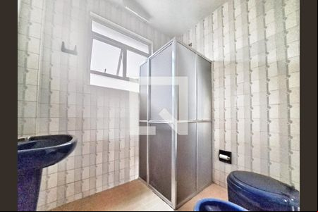 Banheiro da Suíte  de apartamento à venda com 3 quartos, 90m² em Cidade Jardim, Belo Horizonte