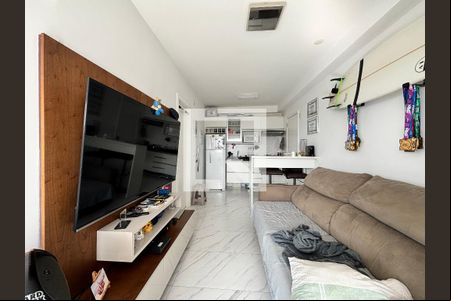 Sala/Cozinha de apartamento à venda com 1 quarto, 45m² em Brooklin Paulista, São Paulo