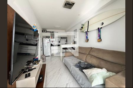 Sala/Cozinha de apartamento à venda com 1 quarto, 45m² em Brooklin Paulista, São Paulo