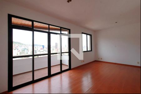 Sala de apartamento à venda com 4 quartos, 120m² em Serra, Belo Horizonte