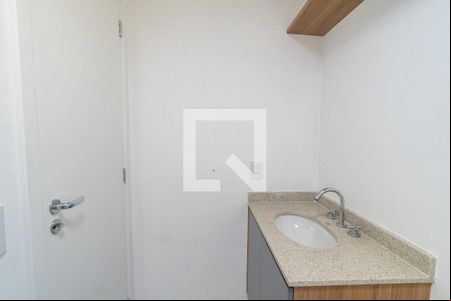 Banheiro da Suíte de kitnet/studio à venda com 1 quarto, 29m² em Jardim Prudência, São Paulo