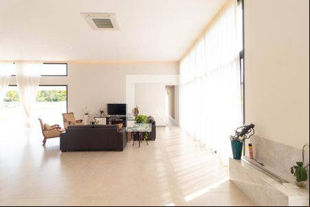 Sala 1 de casa de condomínio à venda com 4 quartos, 496m² em Souzas, Campinas