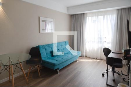 Sala de apartamento para alugar com 1 quarto, 34m² em Centro, Guarulhos