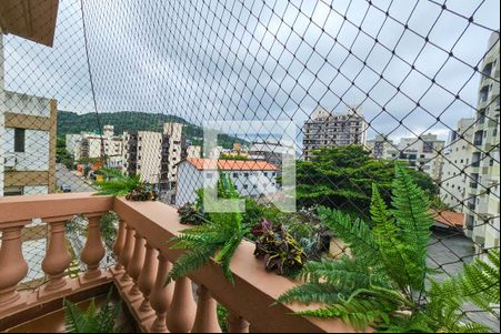 Varanda - Sala de apartamento para alugar com 2 quartos, 111m² em Jardim Três Marias, Guarujá