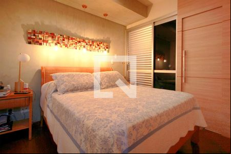 Suite de apartamento à venda com 2 quartos, 82m² em Lourdes, Belo Horizonte