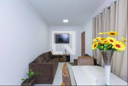 Sala de apartamento à venda com 2 quartos, 55m² em Havaí, Belo Horizonte