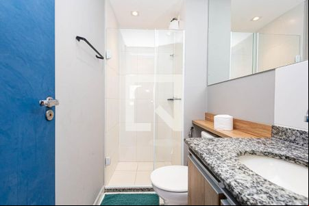 Banheiro de kitnet/studio à venda com 1 quarto, 25m² em Consolação, São Paulo