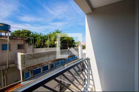 Varanda da sala de apartamento à venda com 3 quartos, 70m² em Vila Bela Vista, Santo André