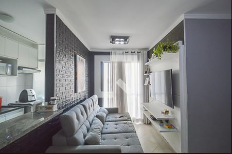 Sala de apartamento à venda com 2 quartos, 49m² em Jardim Iraja, São Bernardo do Campo