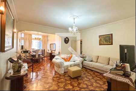 Sala de apartamento à venda com 3 quartos, 135m² em Copacabana, Rio de Janeiro