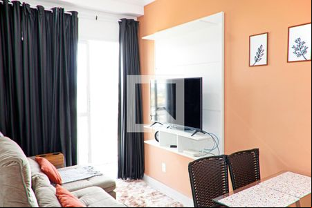 Sala de apartamento para alugar com 2 quartos, 49m² em Chácaras Alpina, Valinhos