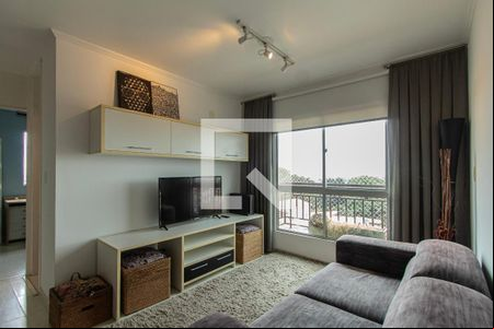 Sala de apartamento para alugar com 2 quartos, 72m² em Jardim Ana Maria, Sorocaba