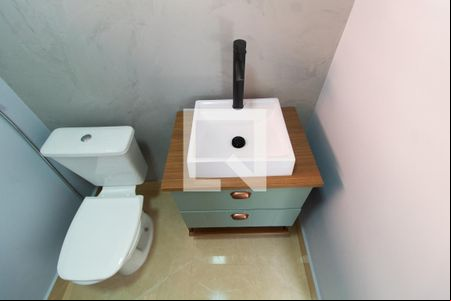 Lavabo  de casa de condomínio à venda com 3 quartos, 110m² em Jardim do Sol, Campinas
