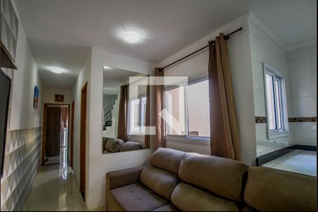 Sala de apartamento à venda com 2 quartos, 106m² em Parque Bandeirante, Santo André