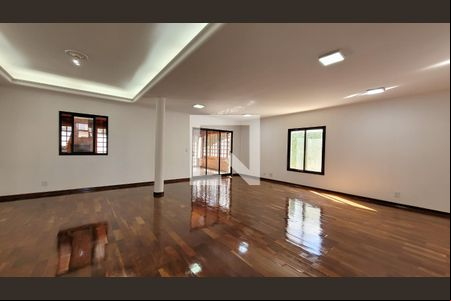Sala de casa de condomínio para alugar com 5 quartos, 410m² em Loteamento Alphaville Campinas, Campinas