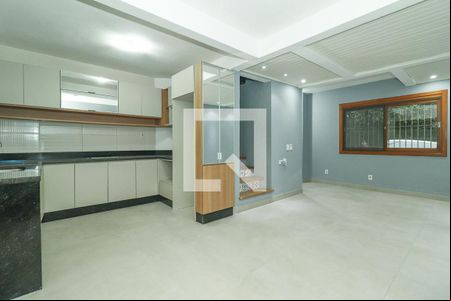 Sala de casa de condomínio para alugar com 3 quartos, 179m² em Jardim Floresta, Porto Alegre