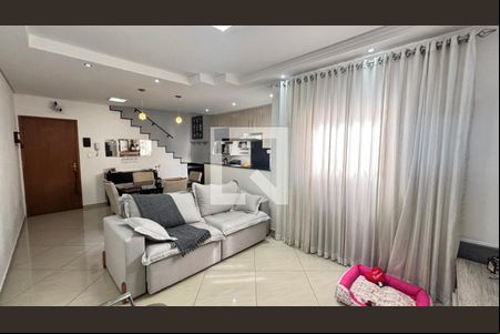 Sala - Sala de Jantar de apartamento à venda com 3 quartos, 172m² em Vila Pires, Santo André