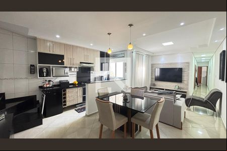 Sala - Sala de Jantar de apartamento à venda com 3 quartos, 172m² em Vila Pires, Santo André
