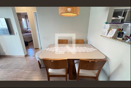  Sala de Jantar de apartamento à venda com 3 quartos, 62m² em Parque Bandeirante, Santo André