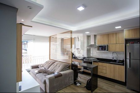 Sala de apartamento à venda com 2 quartos, 52m² em Centro, Diadema