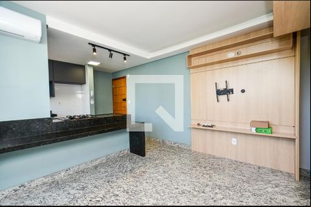 Sala de apartamento para alugar com 2 quartos, 50m² em Lourdes, Belo Horizonte