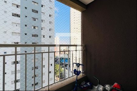 Varanda da Sala de apartamento à venda com 2 quartos, 53m² em Vila Augusta, Guarulhos