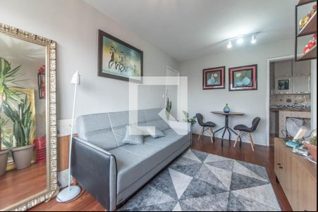 Sala de apartamento à venda com 1 quarto, 40m² em Bosque da Saúde, São Paulo