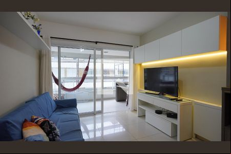 Sala de apartamento para alugar com 3 quartos, 95m² em Campeche, Florianópolis
