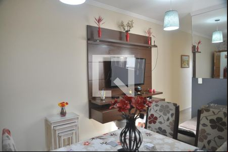 Sala de apartamento à venda com 2 quartos, 50m² em Jardim Santo Antônio, Santo André
