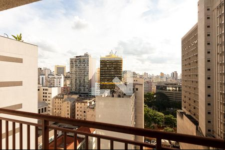 Varanda do Studio de kitnet/studio à venda com 1 quarto, 40m² em Centro Histórico de São Paulo, São Paulo