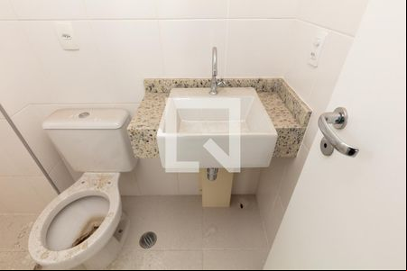 Banheiro de kitnet/studio à venda com 1 quarto, 38m² em Centro Histórico de São Paulo, São Paulo