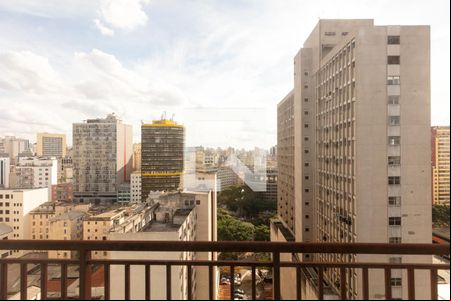 Varanda do Studio de kitnet/studio à venda com 1 quarto, 38m² em Centro Histórico de São Paulo, São Paulo