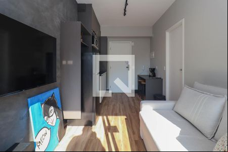 Sala/Cozinha de kitnet/studio à venda com 1 quarto, 28m² em Vila Madalena, São Paulo