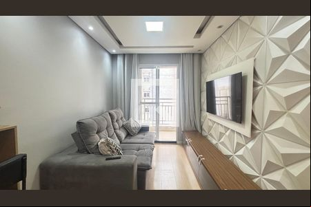 Sala - Sala de Jantar de apartamento à venda com 2 quartos, 55m² em Vila Pires, Santo André