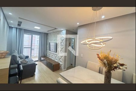Sala - Sala de Jantar de apartamento à venda com 2 quartos, 55m² em Vila Pires, Santo André