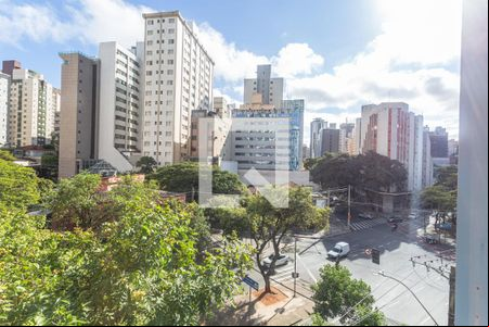 Vista da Sala de apartamento à venda com 4 quartos, 172m² em Lourdes, Belo Horizonte