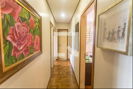 Corredor de apartamento à venda com 4 quartos, 172m² em Lourdes, Belo Horizonte