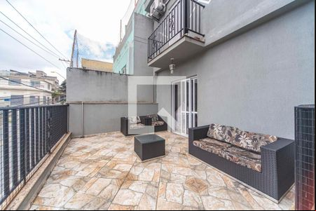Varanda da Sala de casa à venda com 2 quartos, 225m² em Vila Curuçá, Santo André
