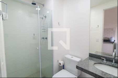 Banheiro de kitnet/studio à venda com 1 quarto, 18m² em Vila Clementino, São Paulo