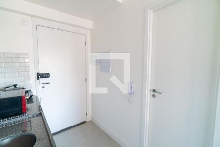 Cozinha de kitnet/studio à venda com 1 quarto, 18m² em Vila Clementino, São Paulo