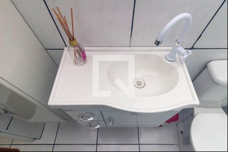 Banheiro de kitnet/studio à venda com 1 quarto, 33m² em Centro Histórico de São Paulo, São Paulo