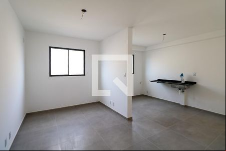 Sala de apartamento à venda com 1 quarto, 42m² em Nova Gerti, São Caetano do Sul