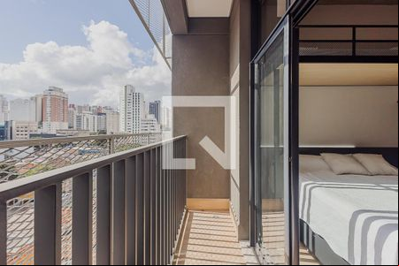 Varanda de kitnet/studio à venda com 1 quarto, 39m² em Pinheiros, São Paulo