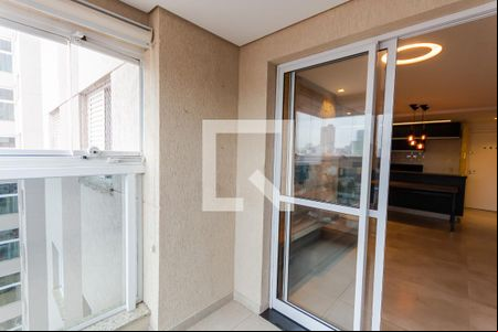 Varanda de apartamento à venda com 2 quartos, 74m² em Campestre, Santo André