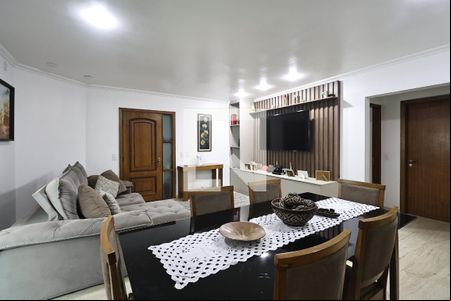 Sala de apartamento à venda com 4 quartos, 154m² em Jardim Bela Vista, Santo André