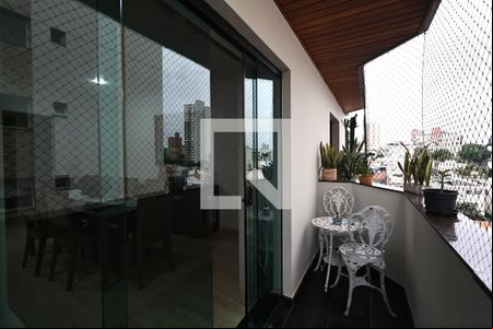 Sacada de apartamento à venda com 4 quartos, 154m² em Jardim Bela Vista, Santo André
