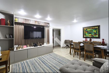 Sala de apartamento à venda com 4 quartos, 154m² em Jardim Bela Vista, Santo André