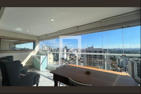Varanda de kitnet/studio à venda com 1 quarto, 57m² em Pinheiros, São Paulo
